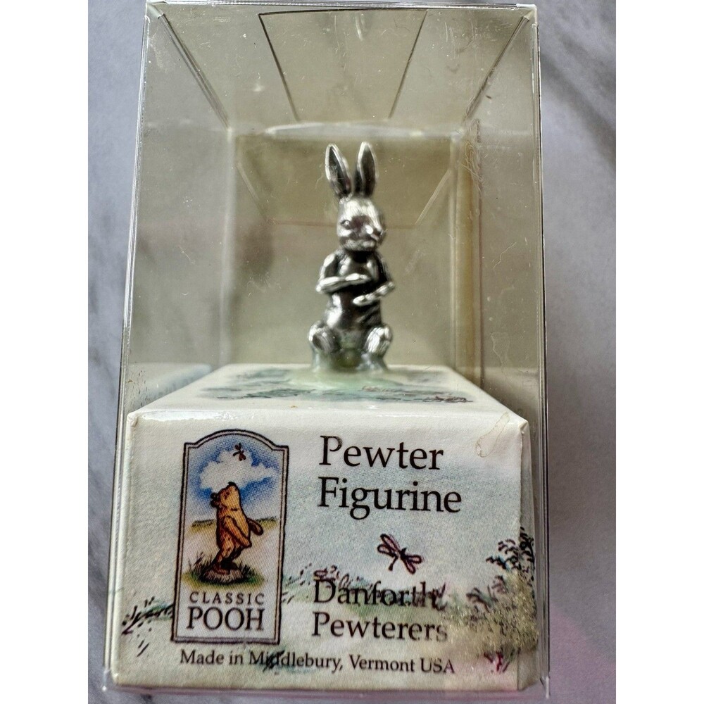 Danforth Vtg Disney Pooh‎ Pewter 1.5” Figurine NIB